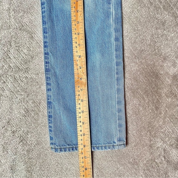 American Eagles Slim Straight Jeans Denim 100% Cotton Size US 26/28 - Pre-Loved - Picture 11 of 16